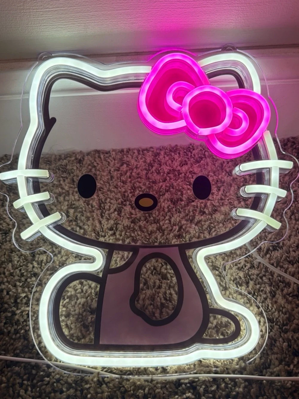Hello kitty LED Light - Cute Bow Design